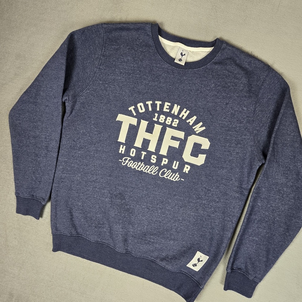 Nike Tottenham Hotspur Sweatshirt Mens XL Blue‎ Embroiderd Premier League Soccer